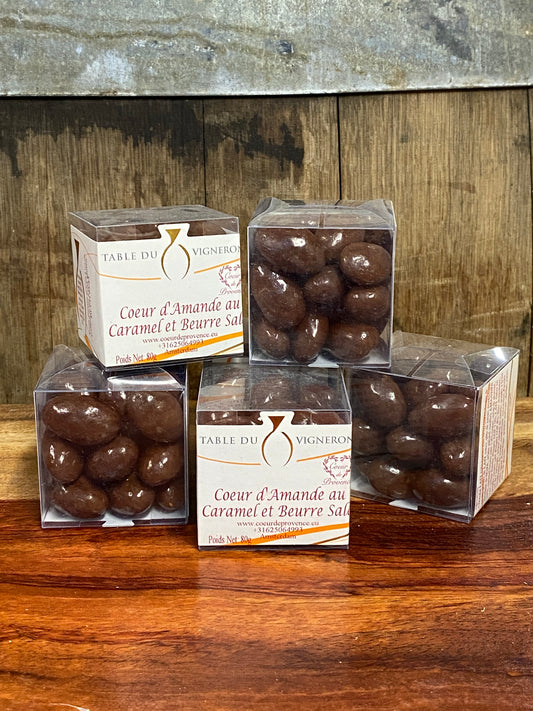 Chocola amandel caramel en boter