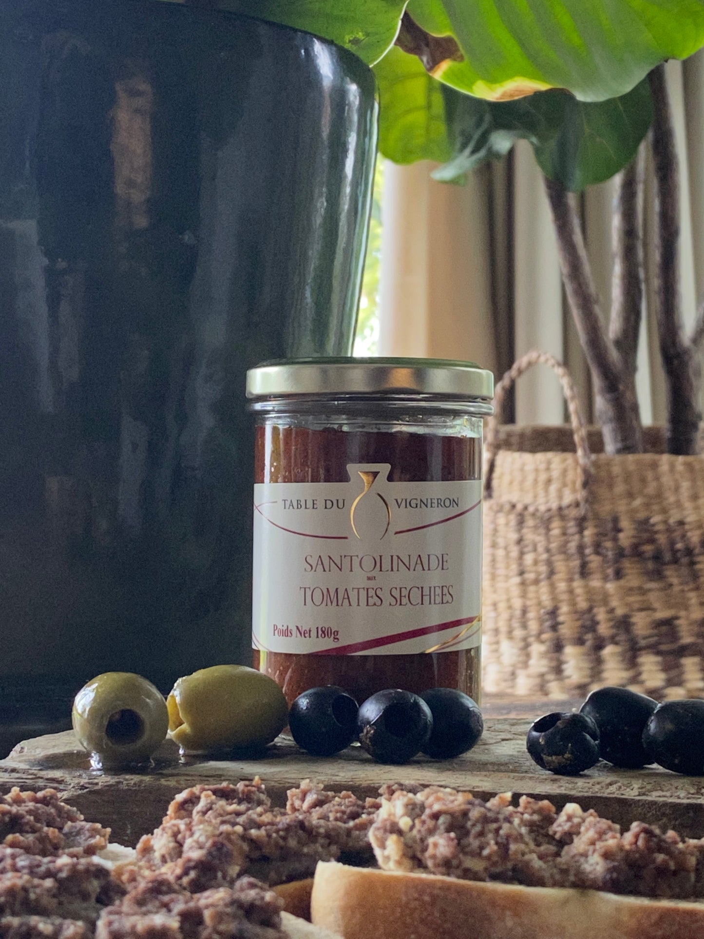 Santolinade gedroogde tomaten