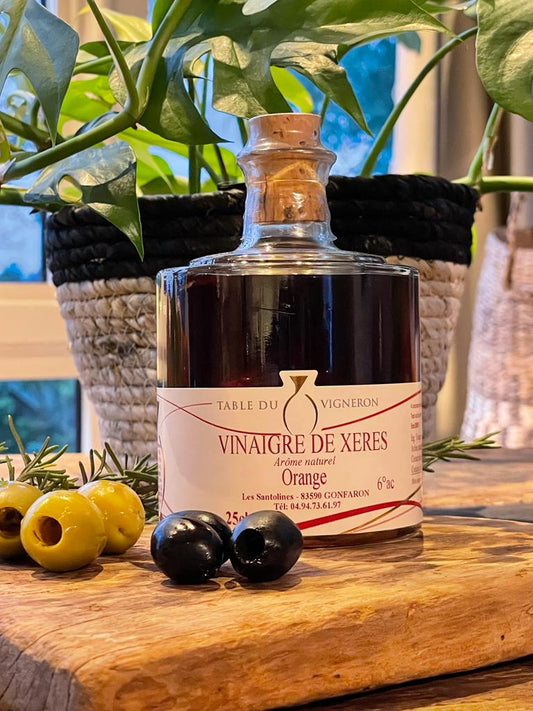 Sherry Azijn Natuurlijke Smaak Sinaasappelschil