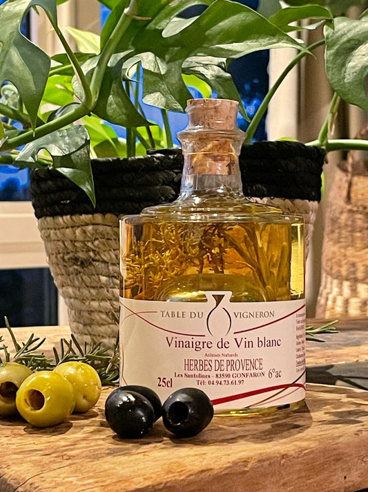 Wijnazijn Natuurlijke aroma's Provençaalse kruiden