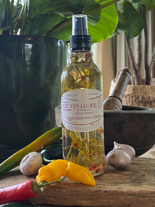 Wijnazijn Natuurlijke smaken Dragon roze bessen kardemom