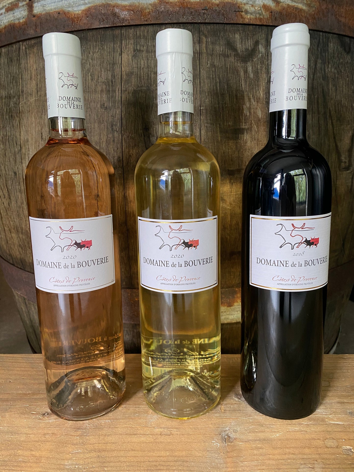 Domaine de la Bouverie trio pakket