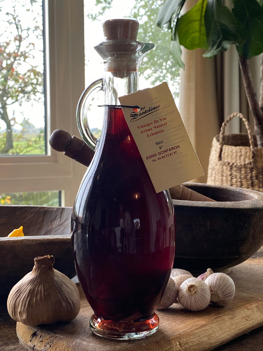 Vinaigre de vin à l'arôme naturel d'échalote