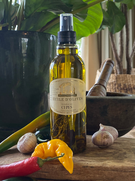 Huile d'Olive Arôme Naturel Cèpes